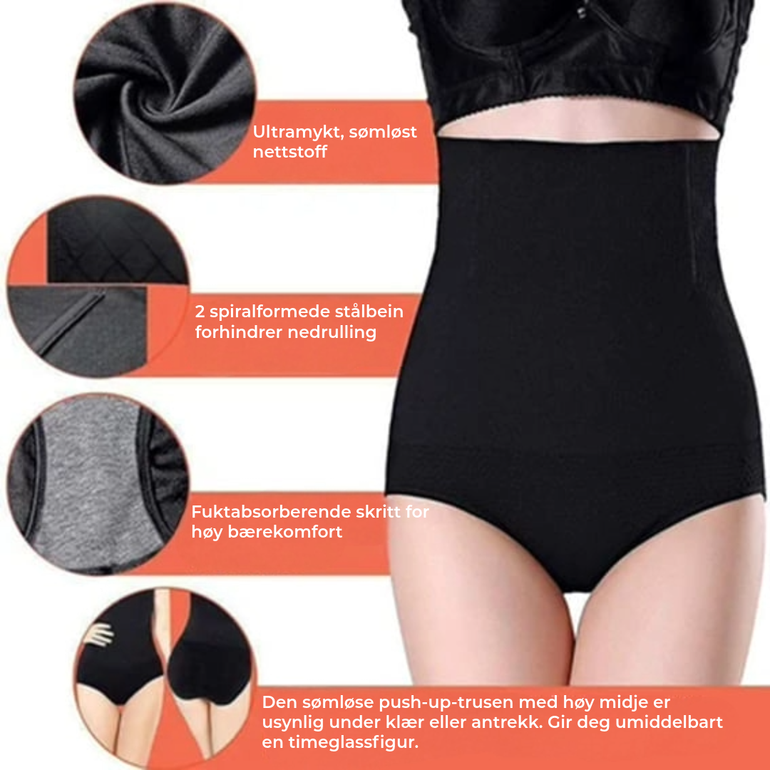 Shapewear-truse | Magekorreksjon & høy midje