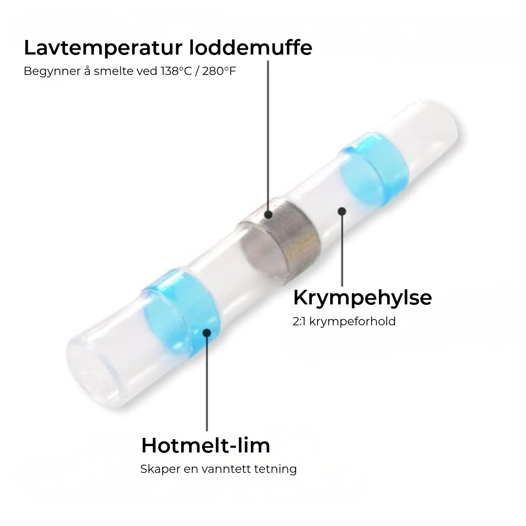 Vanntett loddesett