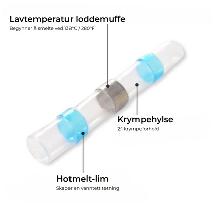Vanntett loddesett