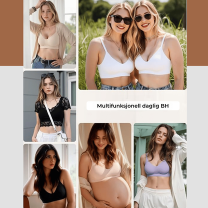 Sømløs BH uten bøyle