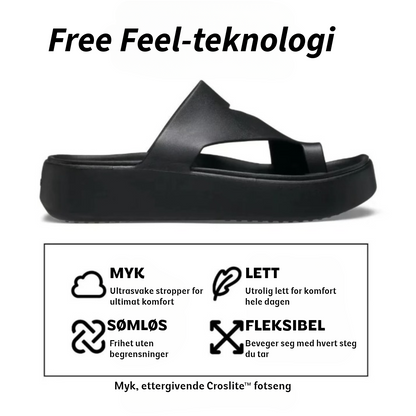 Elegante Tåsandaler