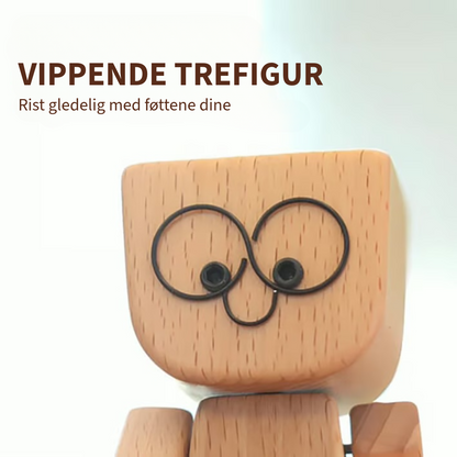 Sjarmerende trefigur – 12 ansiktsuttrykk