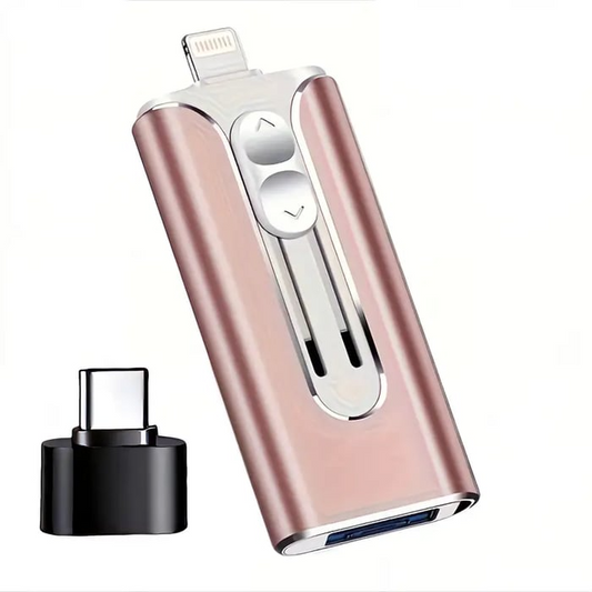 Profesjonell Flash Drive med USB-C-adapter