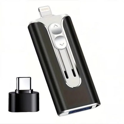 Profesjonell Flash Drive med USB-C-adapter