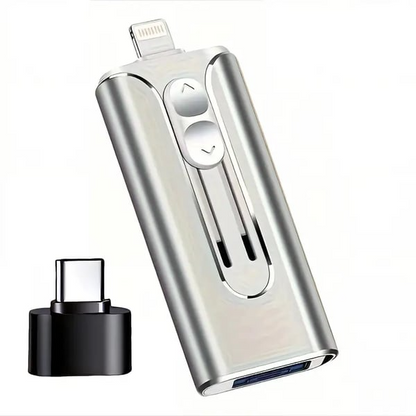 Profesjonell Flash Drive med USB-C-adapter