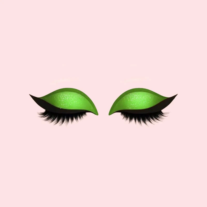 Øyenskygge og Vippe Makeup-klistermerker